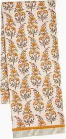 Handgemaakt tafelkleed Melon met bloemmotief