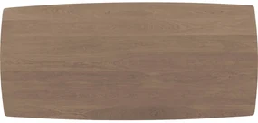 Goossens Excellent Eettafel Floyd, Semi rechthoekig 220 x 100 cm