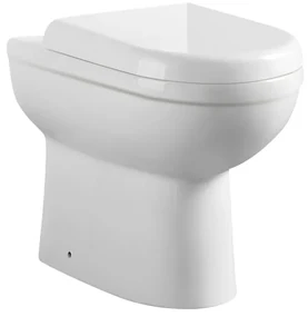 Eastbrook Dura Comfort staande toiletpot wit glans