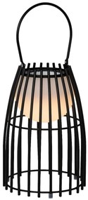 Lucide Fjara oplaadbare LED lamp 0.3W 25x18cm zwart