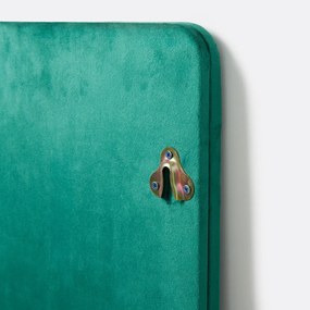 Rechthoekige spiegel met fluweel, 40x70 cm, Velvet