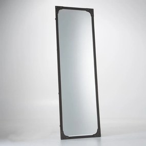 Rechthoekige spiegel in metaal. industriële stijl H140 cm, Lenaig