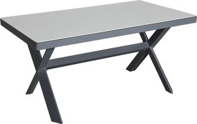 Jamaica dining tuintafel 140x80xH67,5 cm antraciet