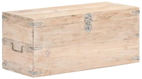 vidaXL Kist 90x40x40 cm massief acaciahout