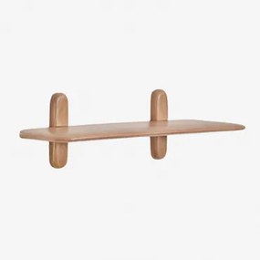 Wandplank In Hout Veleta Mangohout & ↔︎ 80 Cm & 1 Plank - Sklum