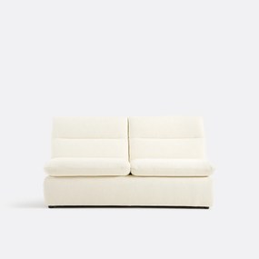 ERABLE 2-zits bank van reliëffluweel