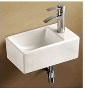 Beaux Poitiers Fontein 30,5x19x11 cm kraangat re. z/overloop