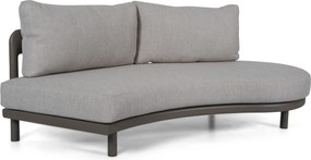 Hoek loungeset 4 personen Aluminium Taupe  Santika Furniture Santika