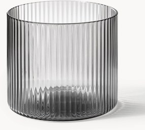 Mondgeblazen tumbler Ripple met reliëfpatroon, 4-delig, 200 ml