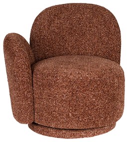 Dutchbone Rose Draaibare Fauteuil Bordeaux