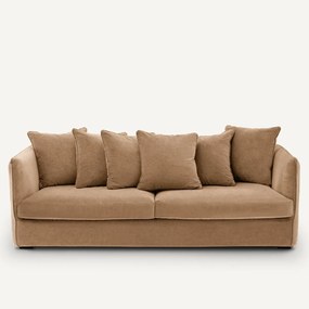 Bank 3-, 4- of 5-zits, in stonewashed fluweel, Neo Chiquito