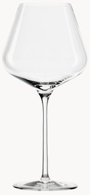 Rode wijnglazen Quatrophil, 6-delig