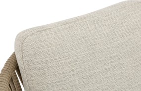 Tuinset 4 personen 140 cm Rope Zand/Beige Coco Elara/Fungo