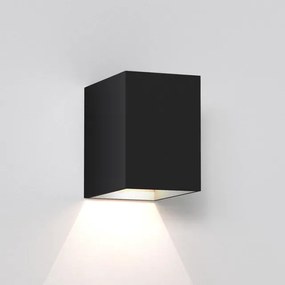 Astro Oslo 100 wandlamp LED 3W 3000K zwart 7x10x10cm IP65 aluminium A 7109