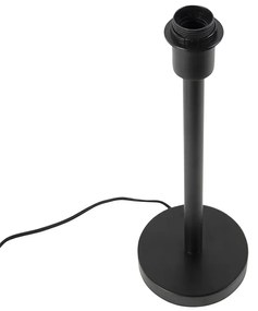 Moderne tafellamp zwart zonder kap - Simplo