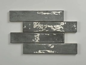 Jabo Kalon wandtegel grijs 5x25cm glans