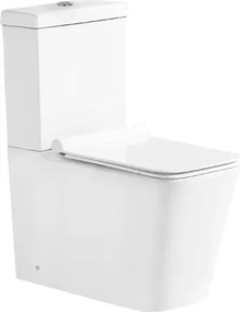 Mexen Cube compact wc met soft-close zitting, wit - 31014000