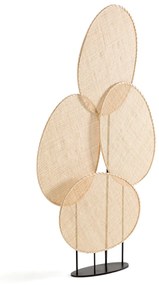Geweven rotan scherm, Canopée design E. Gallina