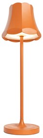 Retro tafellamp oranje oplaadbaar IP44 - Granny