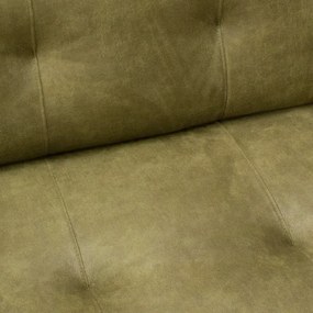 Fauteuil - Almada - leer Bull groen 59