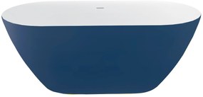 Best Design Friday vrijstaand bad 178x78x60cm blauw wit