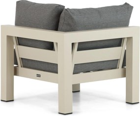 Hoek loungeset 6 personen Aluminium Taupe  Lifestyle Garden Furniture Luca