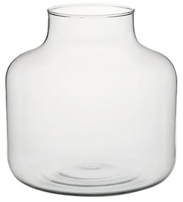 Vaas, gerecycled glas,Ø 21,5 cm