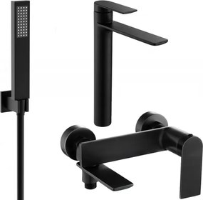 Mexen Zero R02 badkuipset, zwart - 71113R02-70