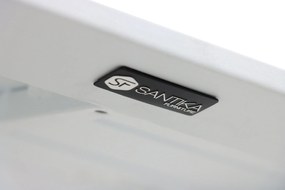 Stoel en Bank Loungeset 4 personen Aluminium Wit  Santika Furniture Santika Sovita