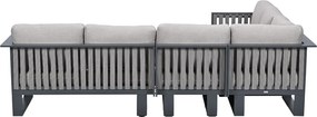 Garden Impressions Gabon loungeset hoek 4-delig links - sandstone