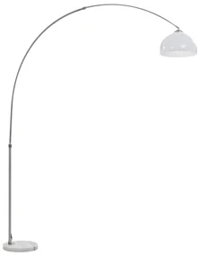 vidaXL Booglamp 60 W E27 200 cm zilverkleurig