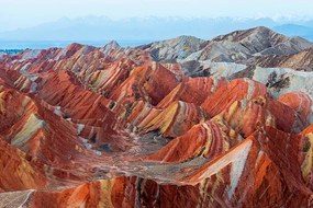 Kunstfotografie Colorful mountain in Danxia landform in, Ratnakorn Piyasirisorost, (40 x 26.7 cm)