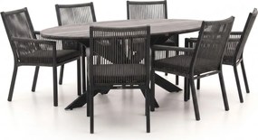 Diningset Manifesto | 6 personen | Tuinset polywood | 7-delig | Kees Smit Tuinmeubelen