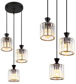 Hanglamp EBT025-3CP BLACK