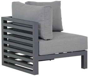 Hoek loungeset  Aluminium Grijs 5 personen Santika Furniture Santika Jaya