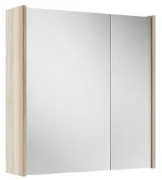 Adema Prime Spiegelkast - 60x63x16cm - inclusief zijpanelen - beech (hout) SW1212815/SW910735