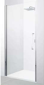 Novellini Young 2.0 Draaideur 87x200 cm Chroom Helder glas
