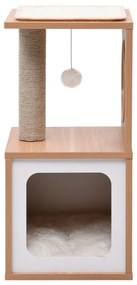 vidaXL Kattenkrabpaal met sisal krabmat 60 cm