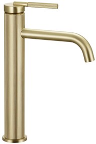 Wastafelkraan Rea Argon Gold Brush High