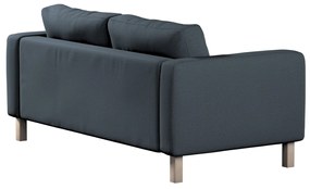 Dekoria IKEA zitbankhoes/ overtrek voor Karlstad 2-zitsbank, donkerblauw