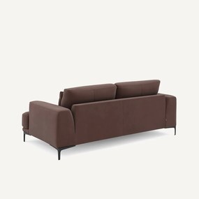 3-zitsbank in linnen fluweel, MARSILE