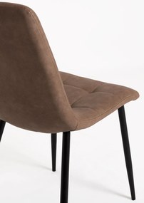 Pak 4 Stoel Stuhl Kunstleer