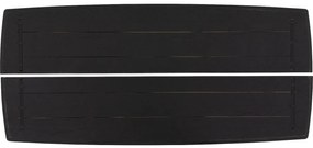 Goossens Excellent Eettafel Floyd, Semi rechthoekig 220 x 100 cm met split