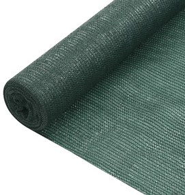 vidaXL Privacynet 75 g/m² 3,6x25 m HDPE groen