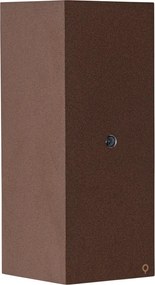 Wandlamp roestbruin 2-lichts AR70 IP44 met schemersensor - Baleno