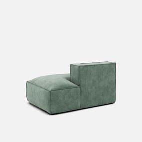 Loungebank, rechts, textuurfluweel, Seven