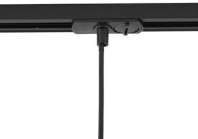 Moderne hanglamp beige met zwart voor railsysteem 1-fase GU10 70mm - Iconic Holt