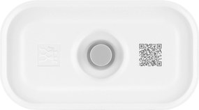 ZWILLING Fresh &amp; Save Vacuüm brooddoos S, Kunststof, semitransparant-Grijs - Fresh &amp; Save - ZWILLING