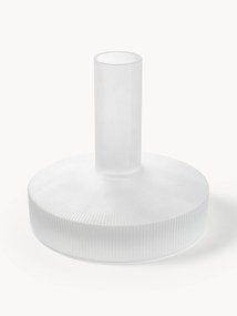Mondgeblazen decanter Ripple met groefreliëf, 1.1 L
