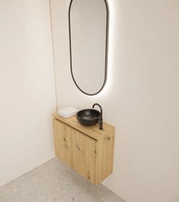 Gliss Design Echo toiletmeubel 60cm artisan eiken